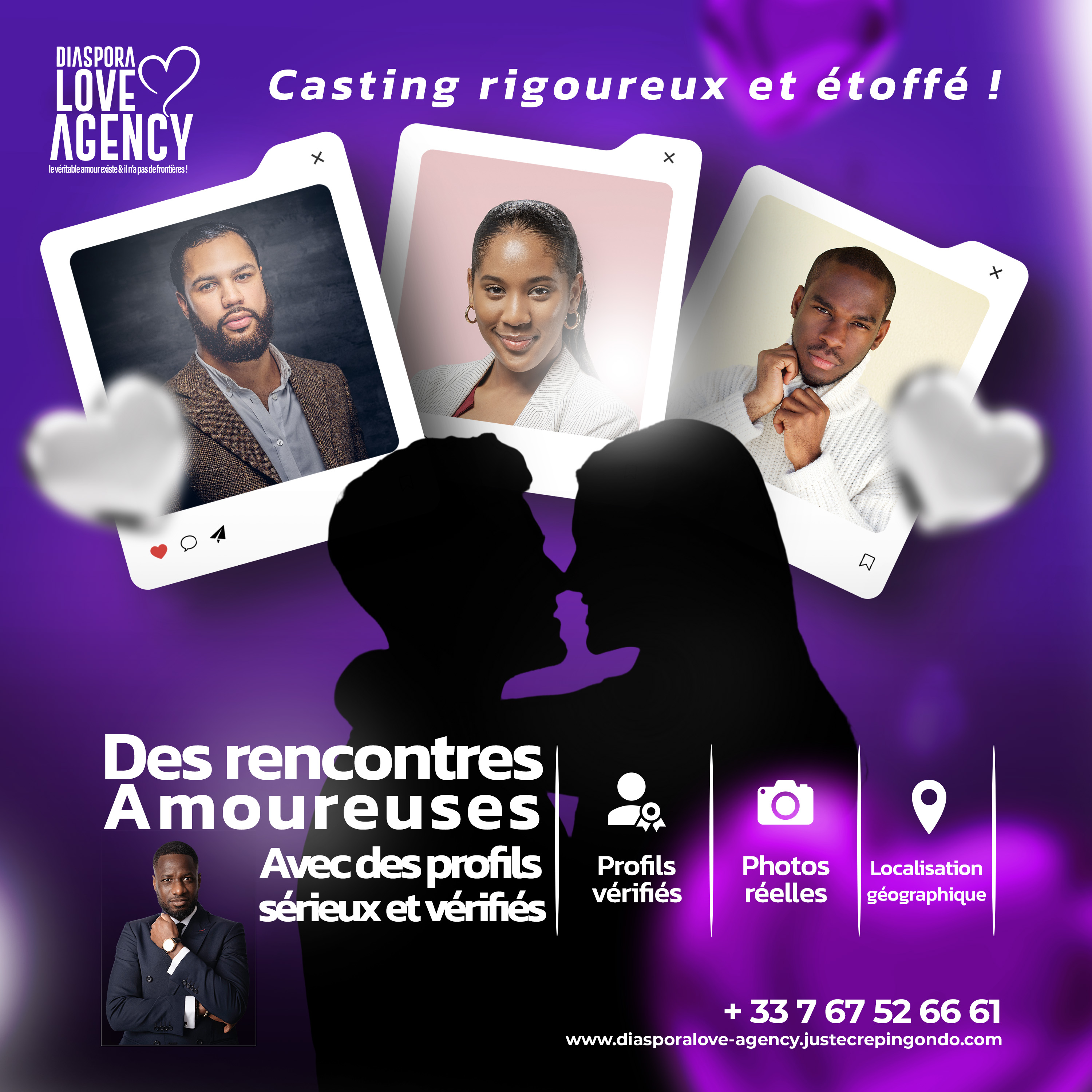 Casting rigoureux et étoffé chez Diaspora Love